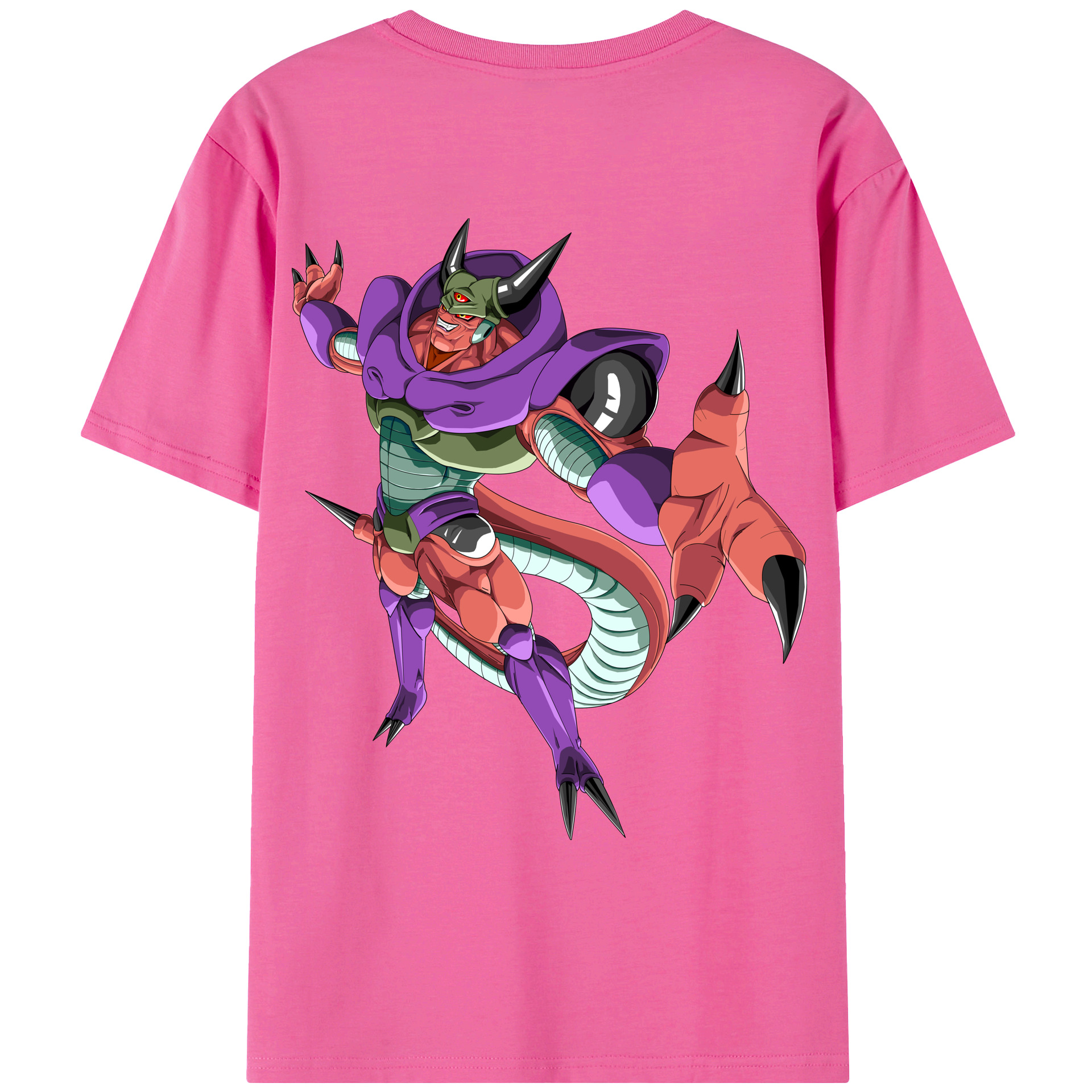 （画像用） ドラゴンボール ジャネンバ DRAGON BALL Janemba レディース半袖Tシャツ(バックプリント)